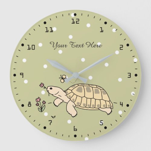 Customizable Russian Tortoise Clock