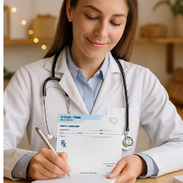 Customizable RX Pad for Doctors - Prescription Pad