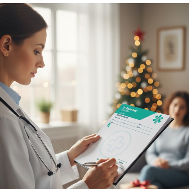 Customizable RX Pad for Doctors - Prescription Pad (Custom Prescription Pad Template | Editable RX Notepad )