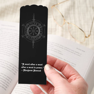 Customizable Sacred Geometry Spiral Bookmark