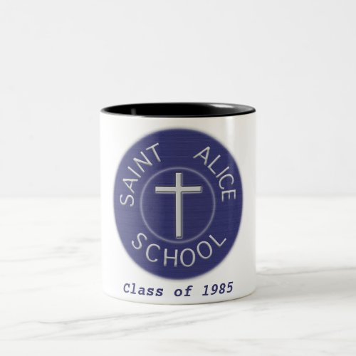 Customizable Saint Alice School Tradition Class of Two_Tone Coffee Mug