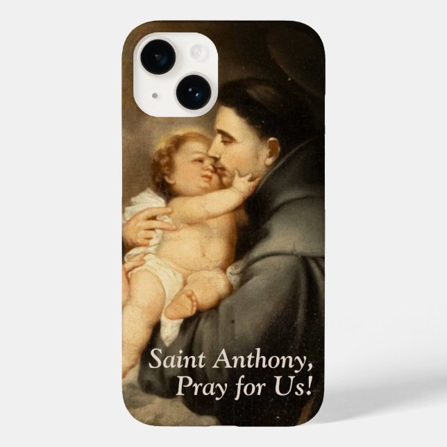 Customizable Saint Anthony Case-Mate iPhone Case (Back)