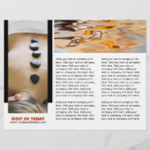 Customizable Salon and Spa Three Fold Flyer (Front)