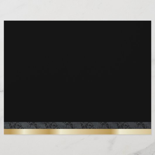 Customizable Salon Three Fold Flyer (Front)