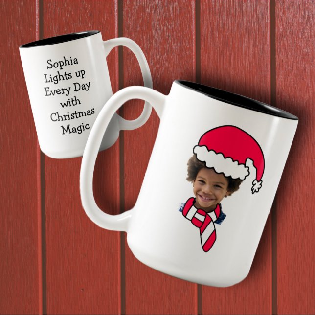 Customizable Santa Photo Booth Mug (Creator Uploaded)