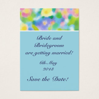 Customizable Save the Date Card, Spring Sunshine