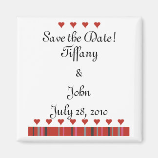 Customizable Save the Date! Magnet