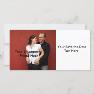 Customizable Save the Date Photo Cards