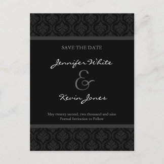 Customizable Save the Date Wedding Invitation