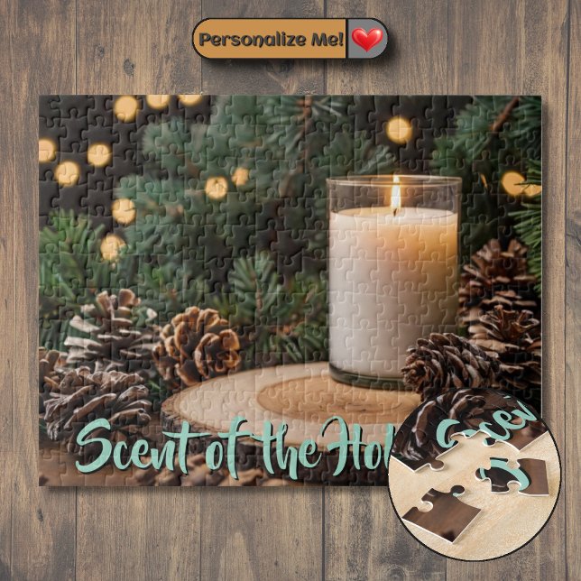 Customizable Scent of the Holidays Jigsaw Puzzle (Customizable Scent of the Holidays Jigsaw Puzzle)