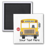 Customizable School Bus Magnet at Zazzle