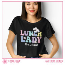 Customizable School Lunch Lady Cafeteria Team