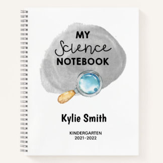 Customizable Science Student Notebook