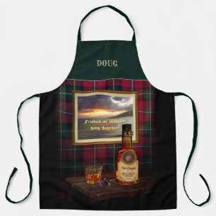 (Customizable) Scotch Whisky Apron