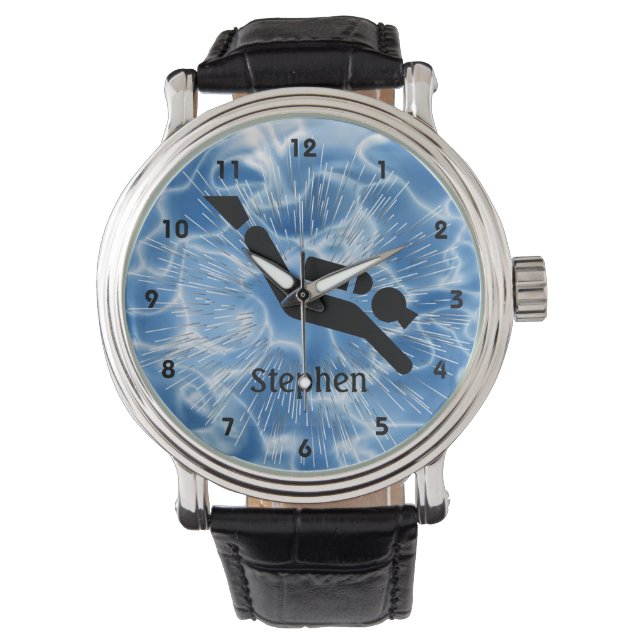 Customizable Scuba Diving Design Watch (Front)
