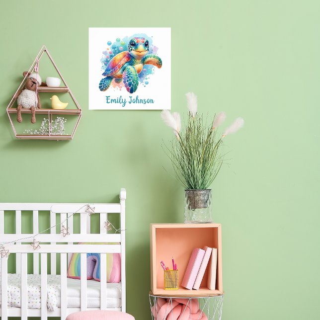 Customizable Sea Turtle  Poster (Creator Uploaded)