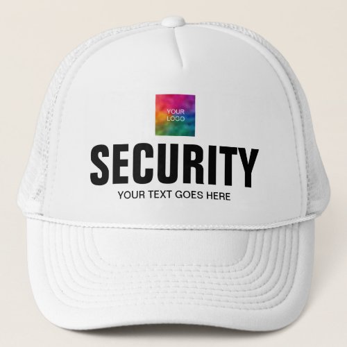 Customizable Security Staff Crew Member Unisex Trucker Hat