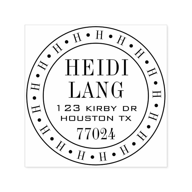 Customizable Self Inking 1.5"x1.5" Stamp Template (Design)