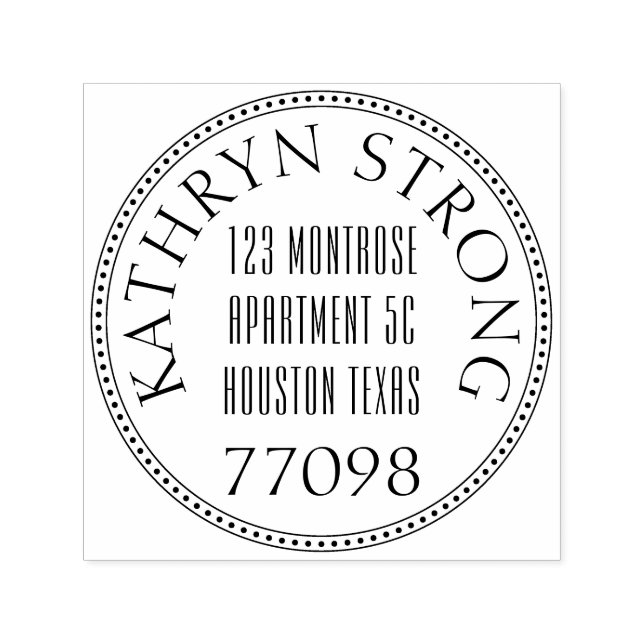 Customizable Self Inking 1.5"x1.5" Stamp Template (Design)