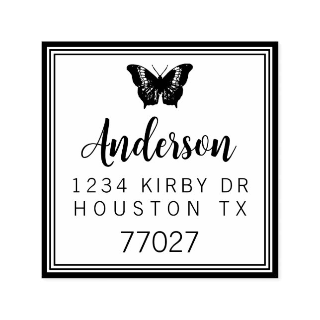 Customizable Self Inking 1.5"x1.5" Stamp Template (Design)