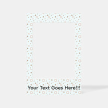 Customizable Selfie Board Party Backdrop