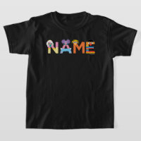 Customizable Sesame Street Alphabet Baby T-Shirt