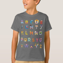 Customizable Sesame Street Alphabet T-Shirt Customizable Sesame Street Alphabet T-Shirt