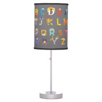 Customizable Sesame Street Alphabet Table Lamp Customizable Sesame Street Alphabet Table Lamp