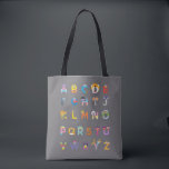 Customizable Sesame Street Alphabet Tote Bag<br><div class="desc">Personalize this cute Sesame Street tote by rearranging and deleting the letters to create your own custom text or name!  © 2021 Sesame Workshop. www.sesamestreet.org</div>