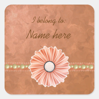 Customizable Shades of Autumn Bookplate