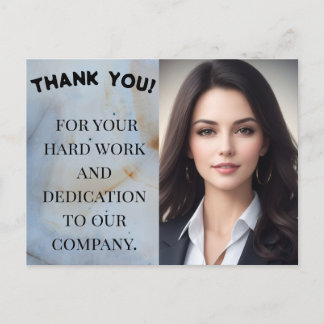 Customizable Shining Star Employee Postcard