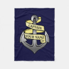 Customizable Ship Captain Your Name Anchor 1