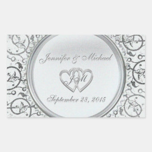 Customizable Silver Foil Sticker