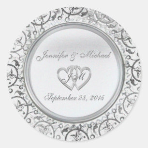 Customizable Silver Foil Sticker