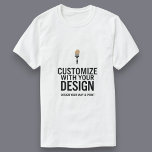 Customizable Simple Blank Business Corporate T-Shirt<br><div class="desc">Keep your team looking sharp with this Customizable Simple Blank Business T-Shirt, perfect for corporate branding, company events, or everyday workwear. Designed for a clean, modern look, this shirt is the ideal canvas for adding your business name, logo, or tagline. Whether you’re outfitting a startup, organizing a tradeshow, or building...</div>