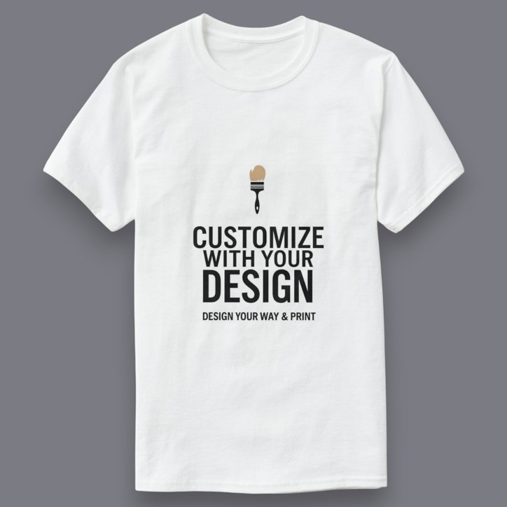 Customizable Simple Blank Business Corporate T Shirt