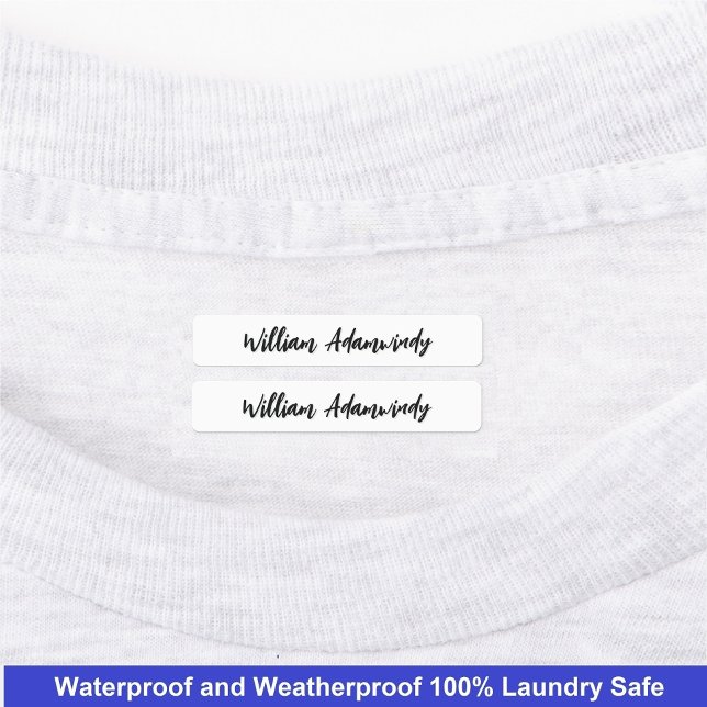 Customizable Simple Calligraphy Name Kids' Labels (Custom name labels
)