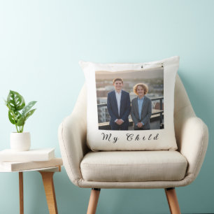 Customizable Simple Kids Bedroom Decorative Throw Pillow