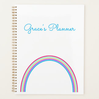 Customizable Simple Rainbow  Planner