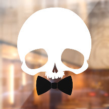 Customizable Skull with Bow Tie