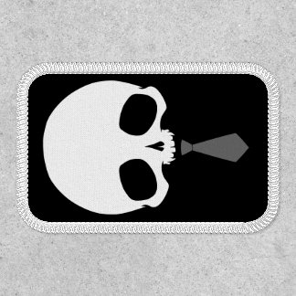 Customizable Skull with Tie Patch