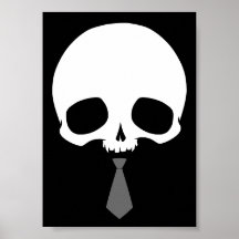 Customizable Skull with Tie
