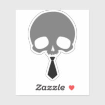 Customizable Skull with Tie