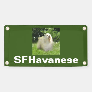 Customizable Small Havanese Banner