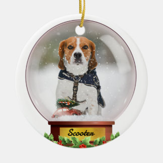 Customizable Snow globe Pet Ornament
