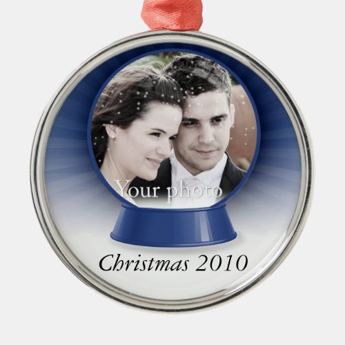 customizable snowglobe ornament