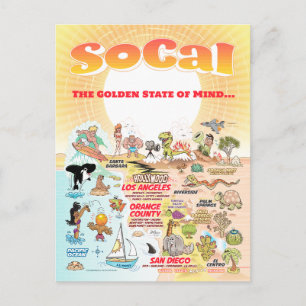 Customizable SoCal Postcard