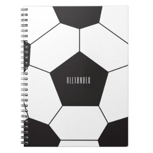 Customizable soccer ball ı notebook