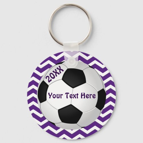 Customizable Soccer Goodie Bag Gifts Keychain