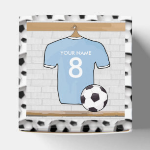 Customizable Soccer Jersey Favor Boxes
